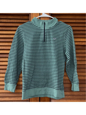 Vineyard Vines 1/4 Zip Long Sleeve Shirt Youth Large 16-18